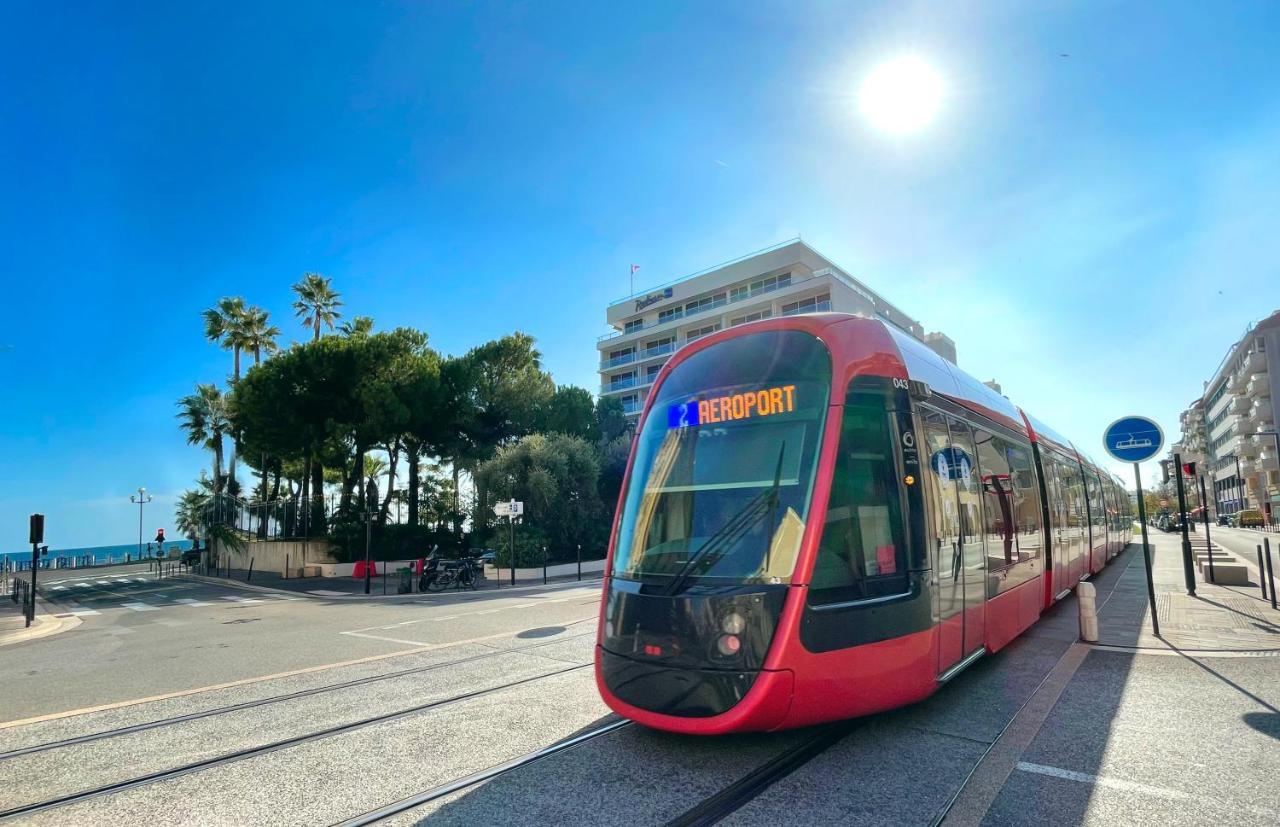 1 Min To The Beach Apartment - Kitchen - Tramway - Air Conditioner - Wifi - Promenade Des Anglais Nice Exteriér fotografie